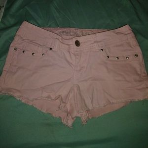 Light pink shorts